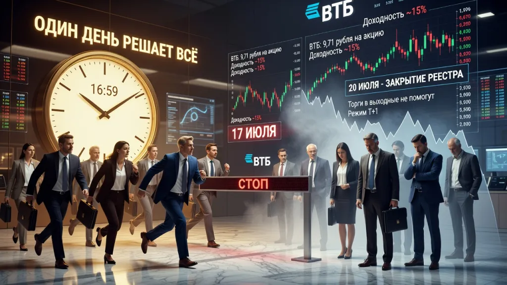 ВТБ выплатит дивиденды. Инвесторы успеют?