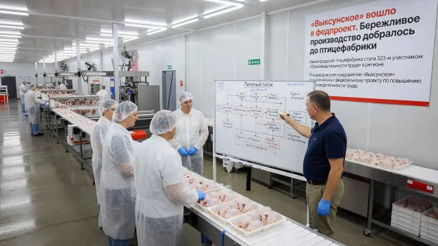 «Выксунское» вошло в федпроект. Бережливое производство добралось до птицефабрики